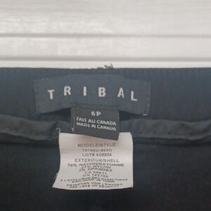 Tribal Sleek Black Pants